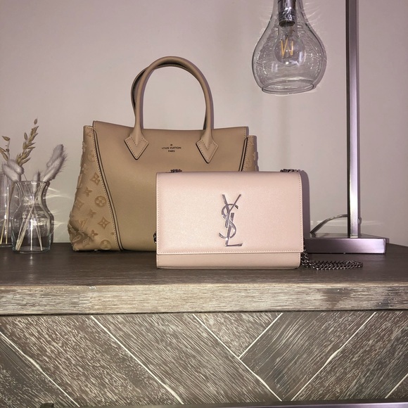 Yves Saint Laurent Handbags - YSL Small Kate Handbag Blush Pink /Silver Hardware